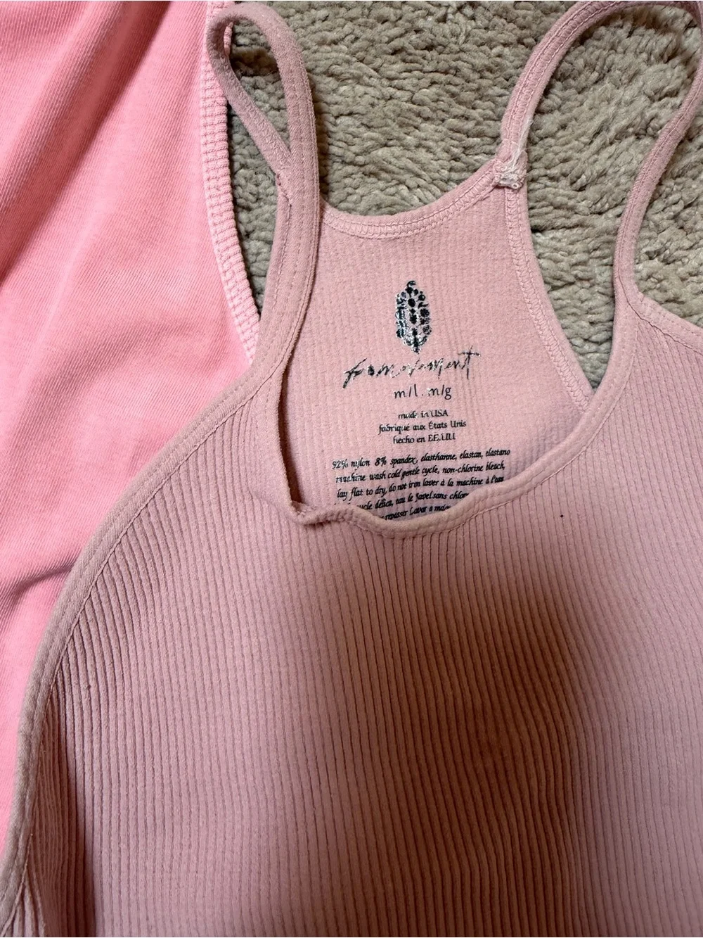 Guava onesie free people and tank - Picture 5 of 8